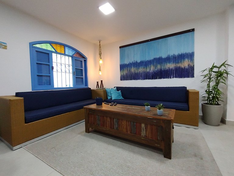 Casa na Praia: Ideal pra Famílias