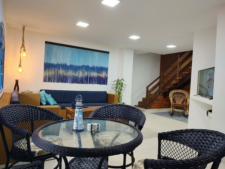 Casa na Praia: Ideal pra Famílias