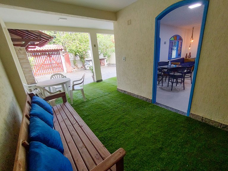 Casa na Praia: Ideal pra Famílias