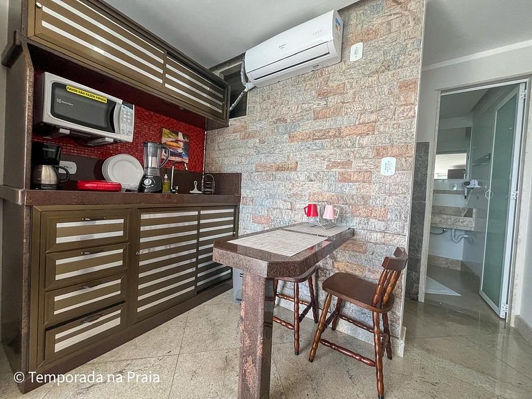 Luxuoso com Vista Incrível Refúgio Pé na Areia