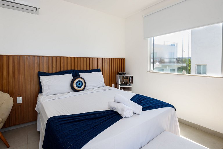 Um charme! Suíte com vista para o mar - Suíte VIP