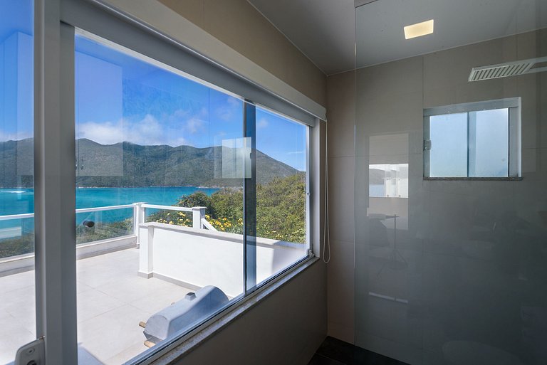 Um charme! Suíte com vista para o mar - Suíte VIP