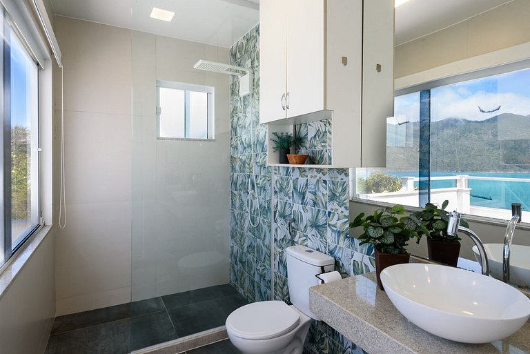 Um charme! Suíte com vista para o mar - Suíte VIP