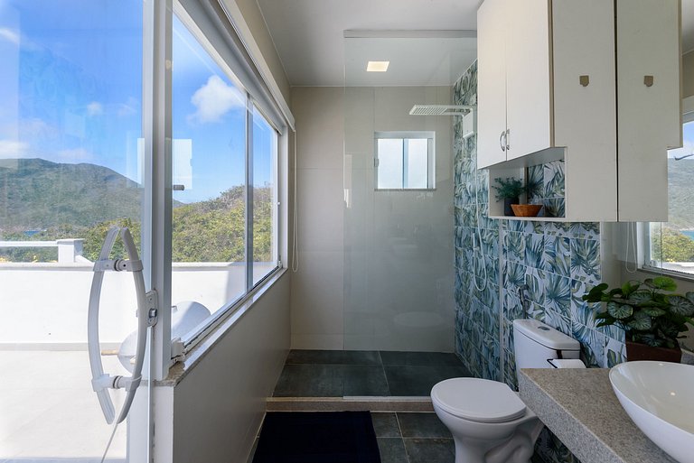 Um charme! Suíte com vista para o mar - Suíte VIP