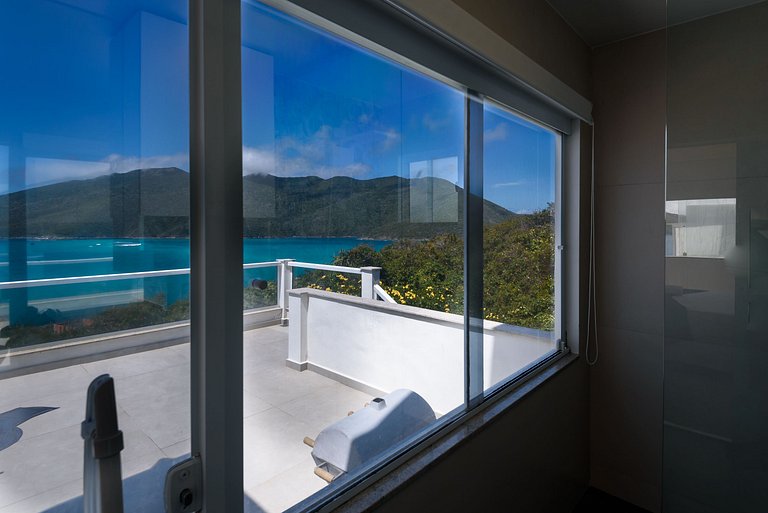 Um charme! Suíte com vista para o mar - Suíte VIP