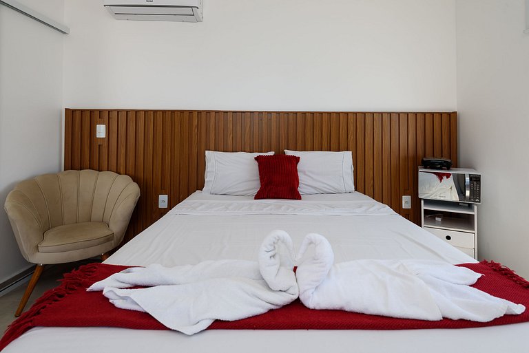 Um charme! Suíte com vista para o mar - Suíte VIP