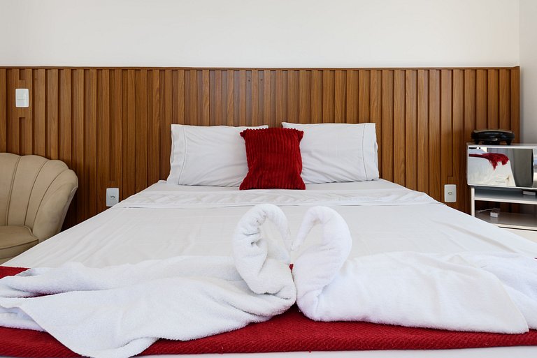 Um charme! Suíte com vista para o mar - Suíte VIP