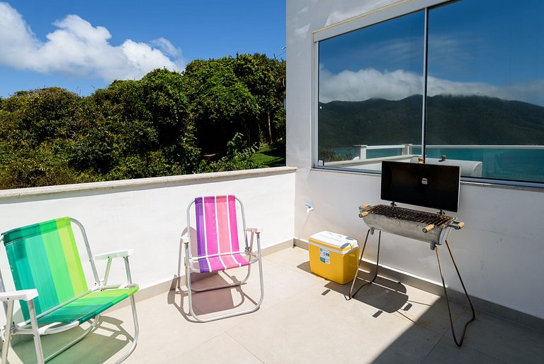 Um charme! Suíte com vista para o mar - Suíte VIP