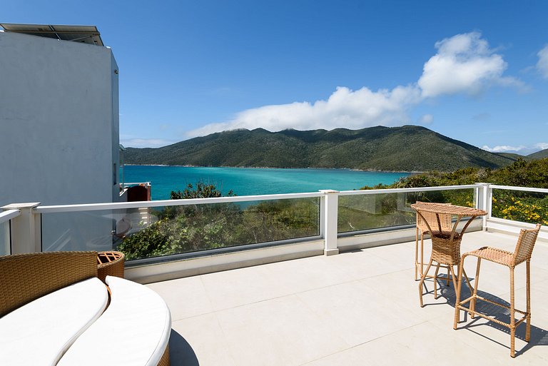 Um Charme! Suíte com vista Mar _ Suíte ViP