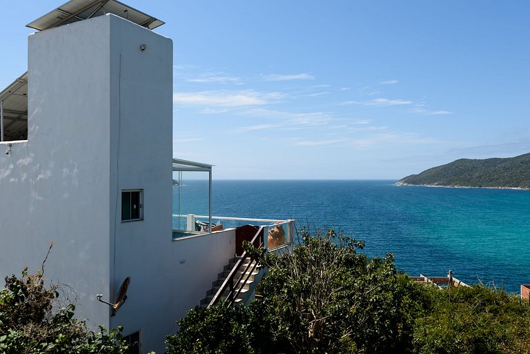 Um charme! Suíte com vista para o mar - Suíte VIP