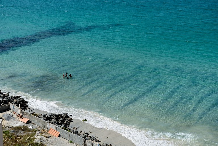 Amor e Mar: Pé na Areia Vista Espetacular