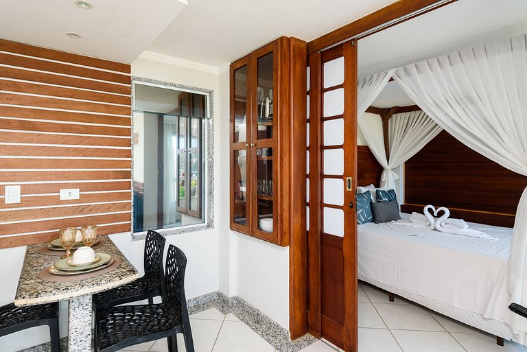 Vista espetacular e inesquecível - Flat 1