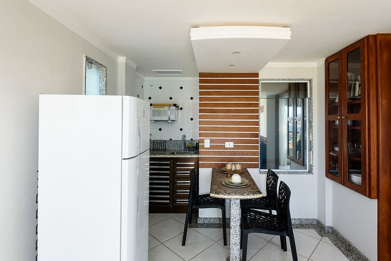 Vista espetacular e inesquecível - Flat 1