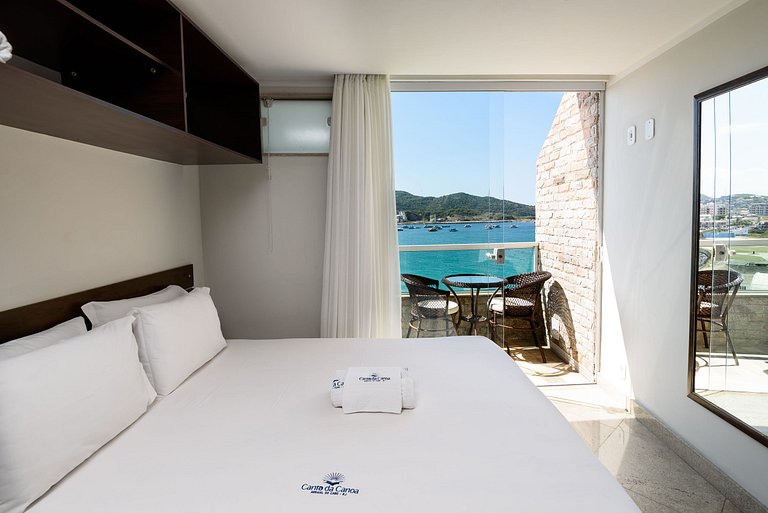 Luxuoso com Vista Incrível Refúgio Pé na Areia