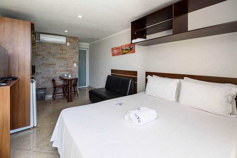 Luxuoso com Vista Incrível Refúgio Pé na Areia