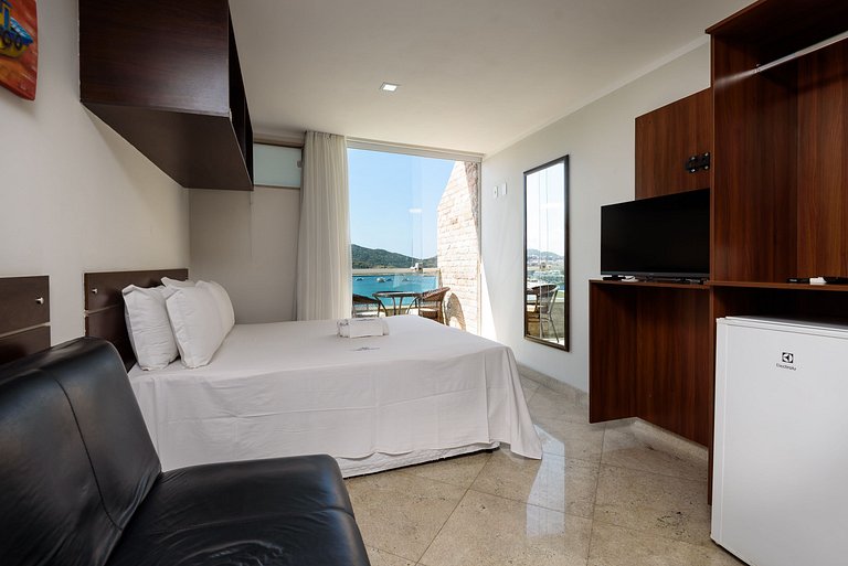 Luxuoso com Vista Incrível Refúgio Pé na Areia