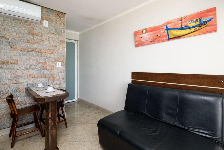 Luxuoso com Vista Incrível Refúgio Pé na Areia