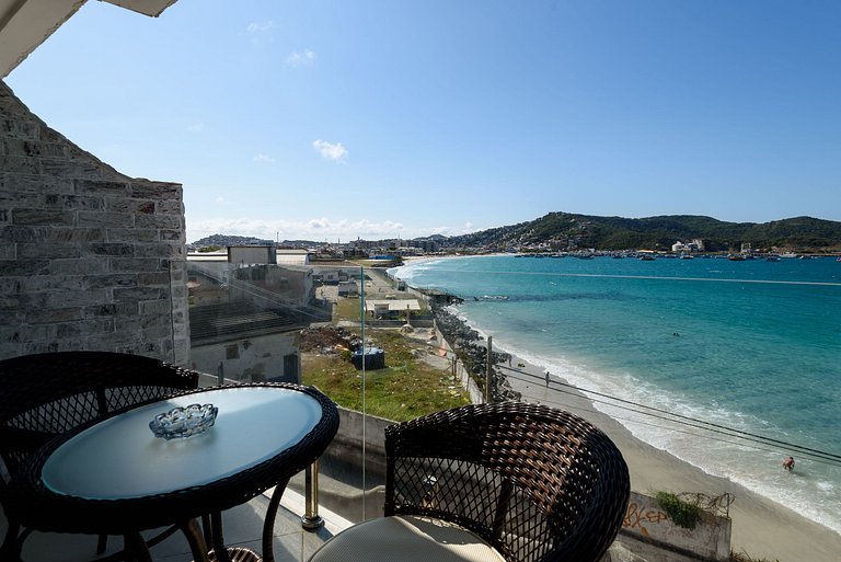 Amor e Mar: Pé na Areia Vista Espetacular