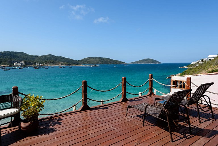 Amor e Mar: Pé na Areia Vista Espetacular