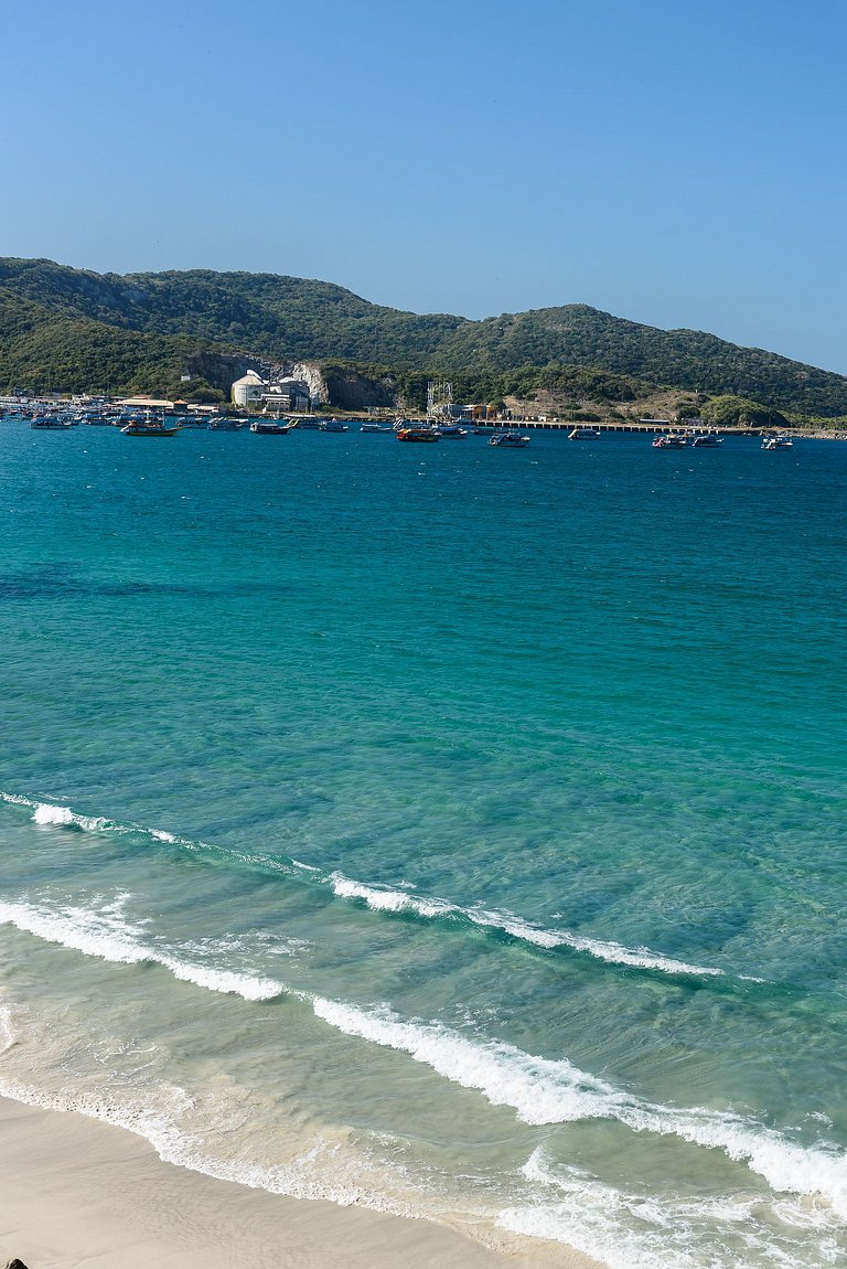 Luxuoso com Vista Incrível Refúgio Pé na Areia