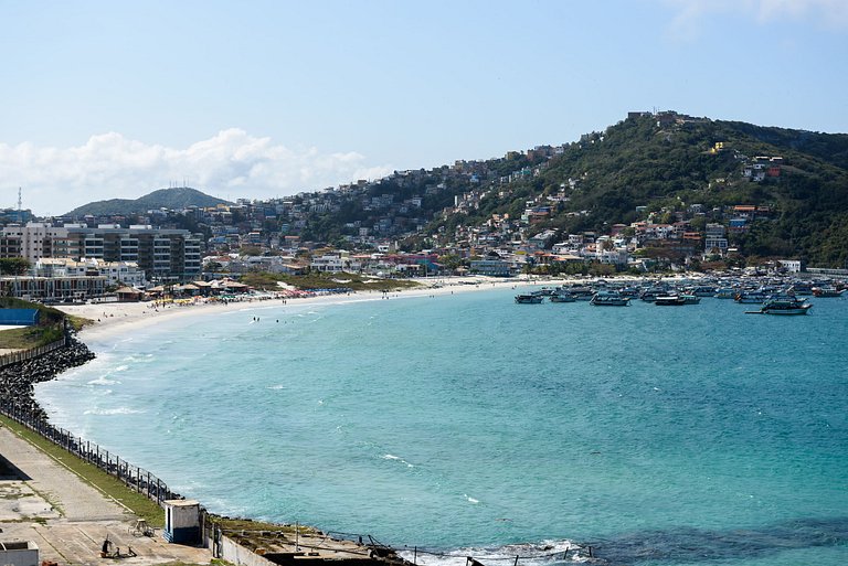 Luxuoso com Vista Incrível Refúgio Pé na Areia