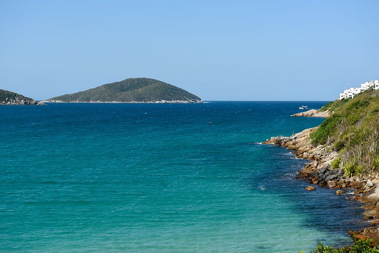 Amor e Mar: Pé na Areia Vista Espetacular