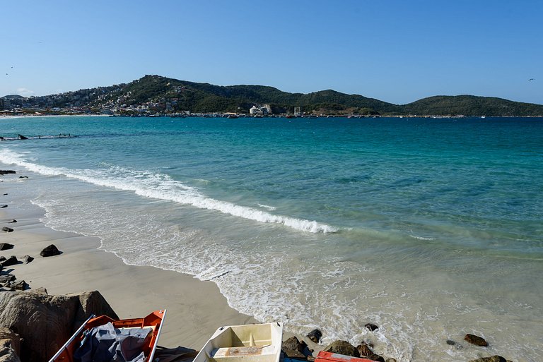 Luxuoso com Vista Incrível Refúgio Pé na Areia