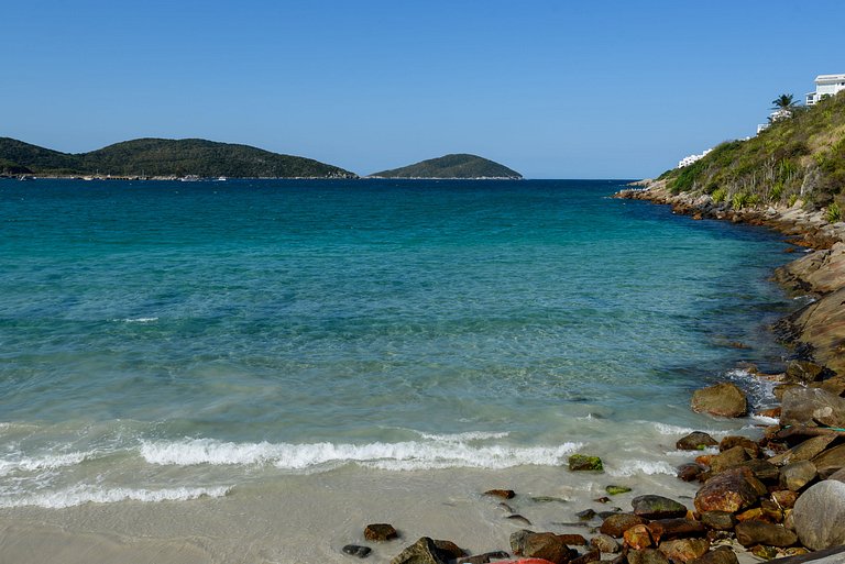 Amor e Mar: Pé na Areia Vista Espetacular