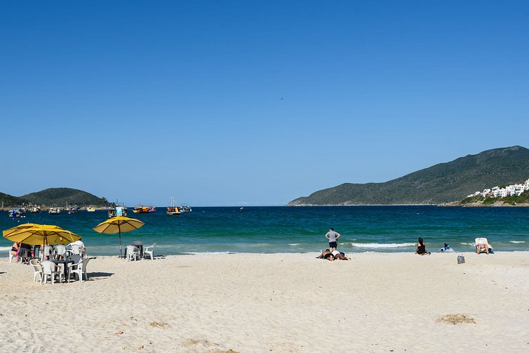 Amor e Mar: Pé na Areia Vista Espetacular