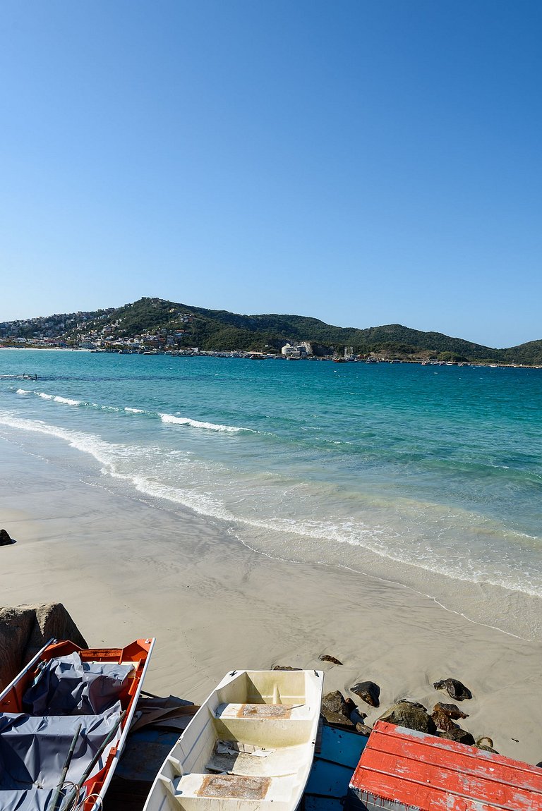 Luxuoso com Vista Incrível Refúgio Pé na Areia