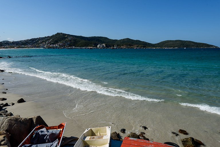 Luxuoso com Vista Incrível Refúgio Pé na Areia