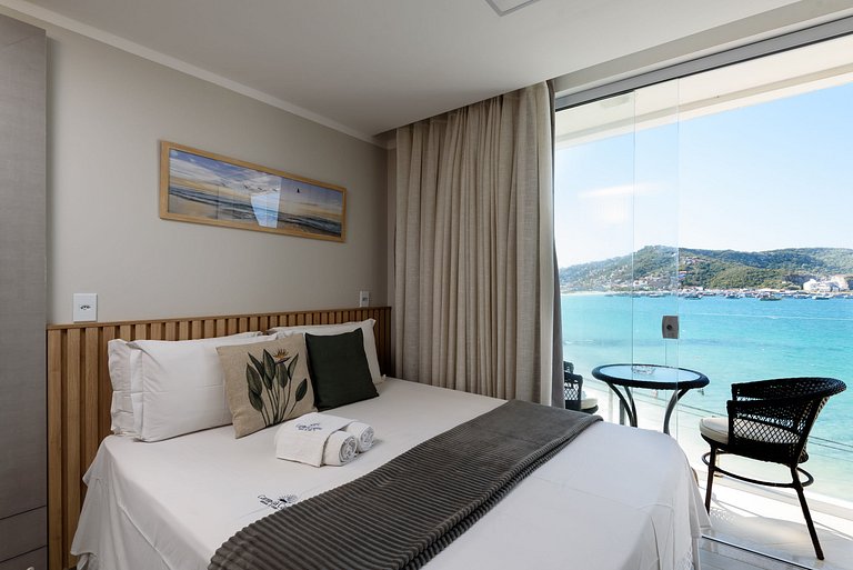 Amor e Mar: Pé na Areia Vista Espetacular