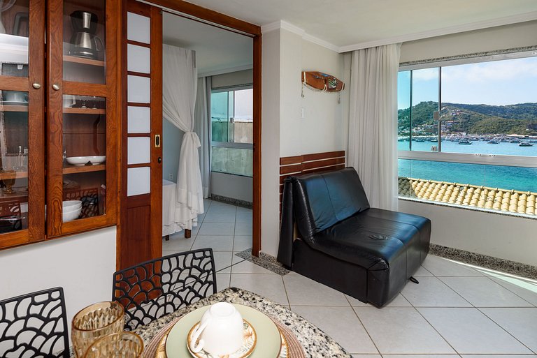 Vista espetacular e inesquecível - Flat 1