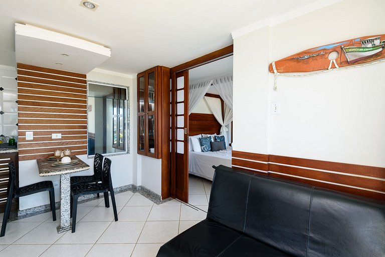 Vista espetacular e inesquecível - Flat 1