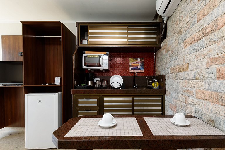 Luxuoso com Vista Incrível Refúgio Pé na Areia