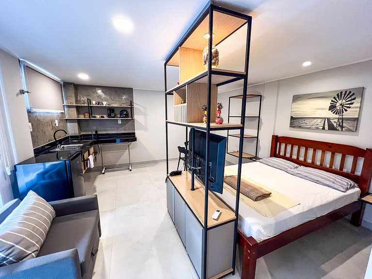 Flat moderno próximo à praia - 202 Villa Noah