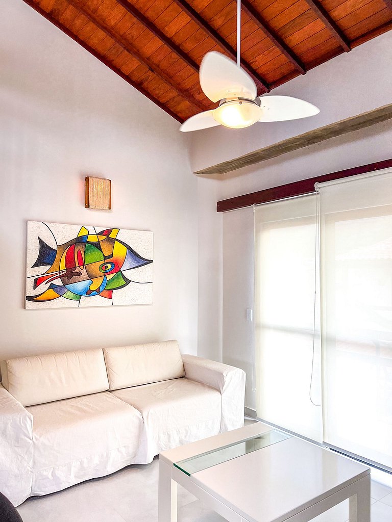 Flat Moderno com Mezanino - 301 Villa Noah