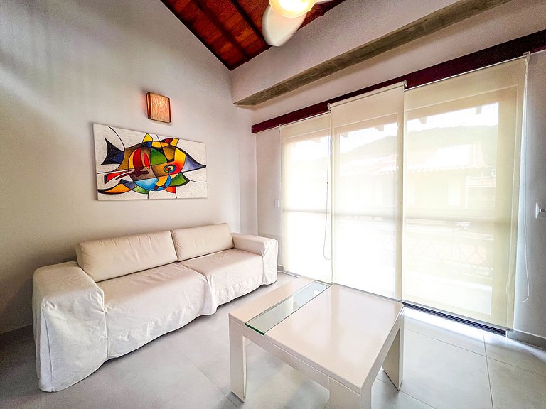 Flat Moderno com Mezanino - 301 Villa Noah