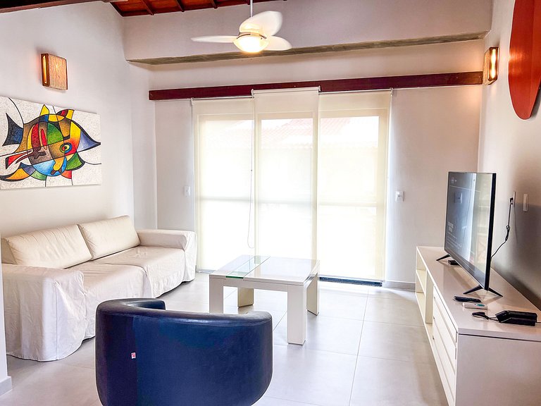 Flat Moderno com Mezanino - 301 Villa Noah