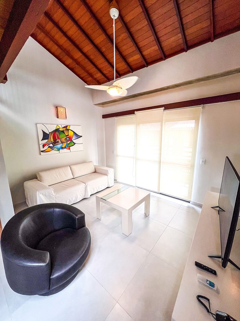 Flat Moderno com Mezanino - 301 Villa Noah