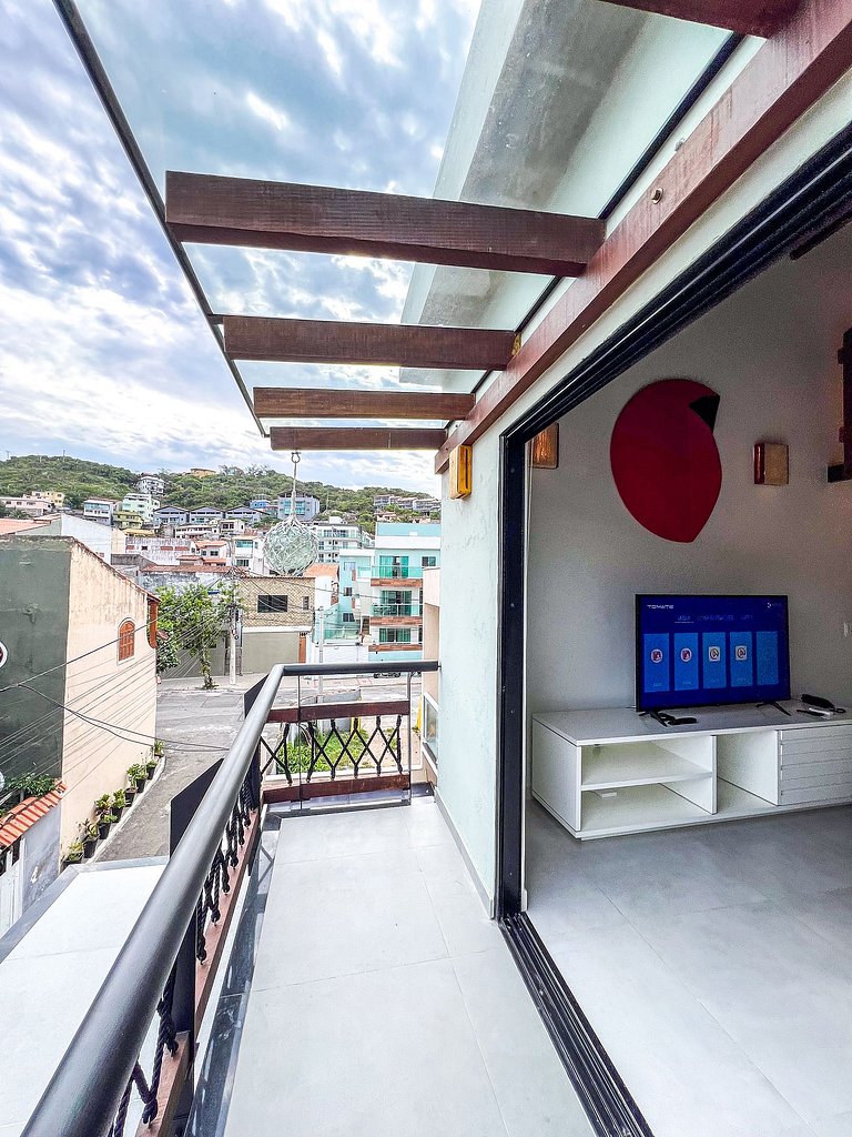 Flat Amplo e Moderno com Mezanino