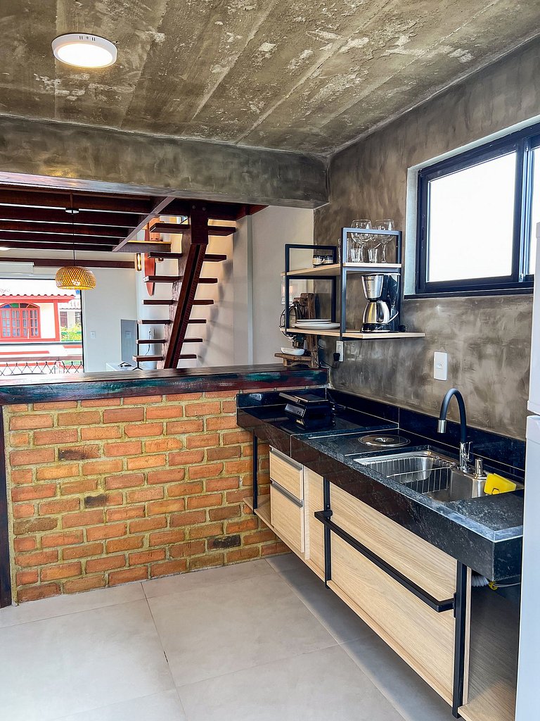 Flat Amplo e Moderno com Mezanino