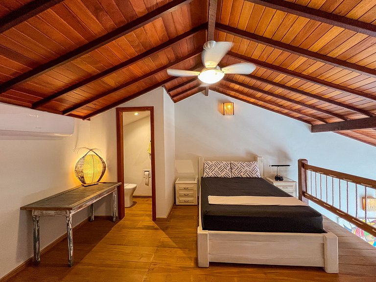 Flat Moderno com Mezanino - 301 Villa Noah