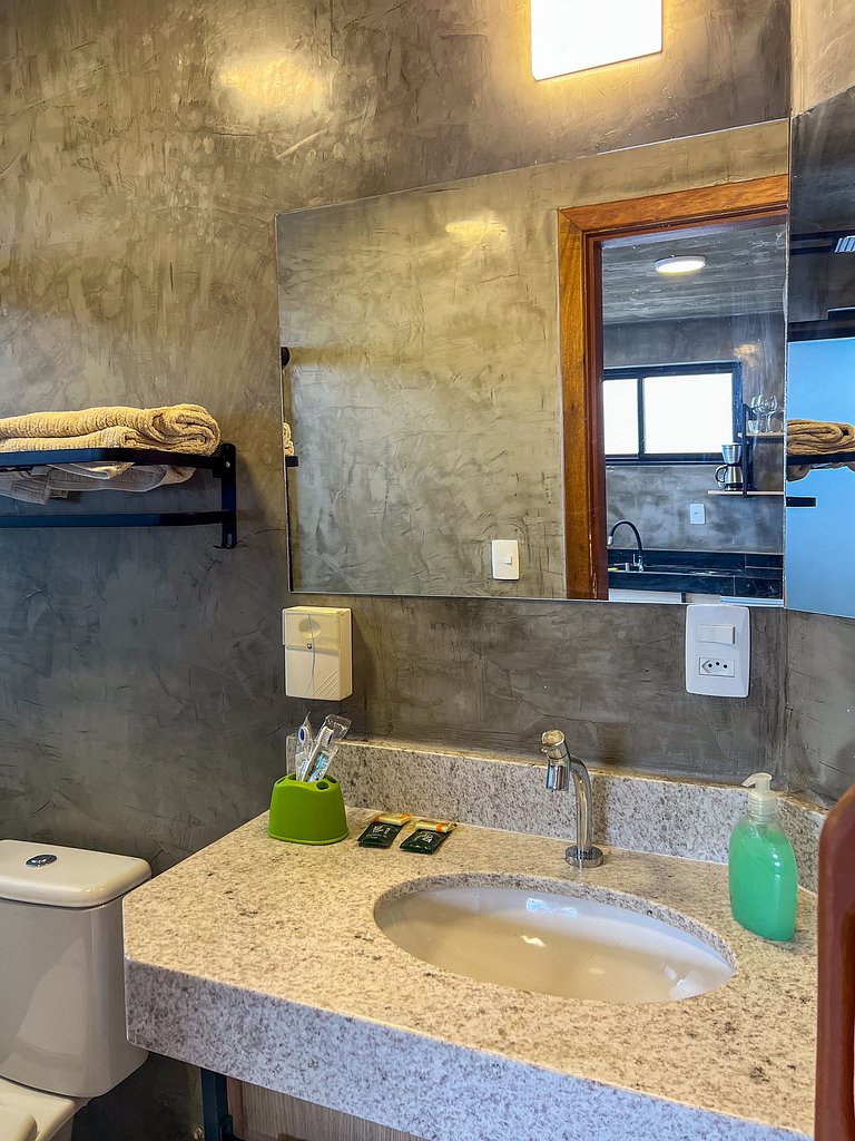 Flat Moderno com Mezanino - 301 Villa Noah