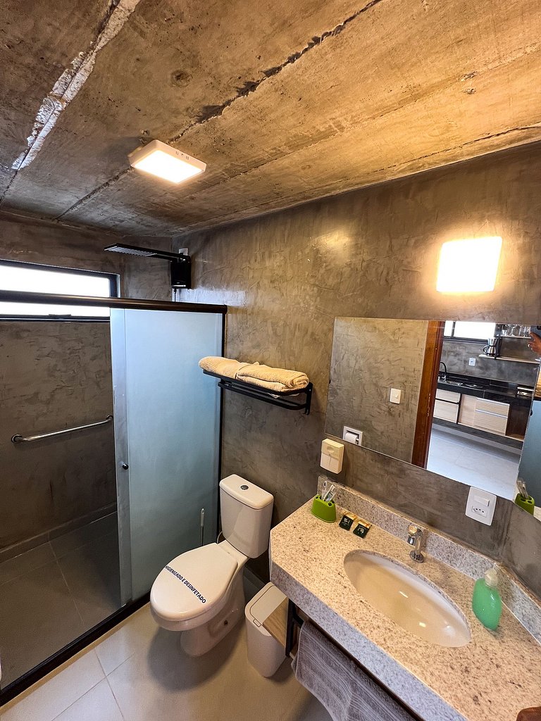 Flat Moderno com Mezanino - 301 Villa Noah