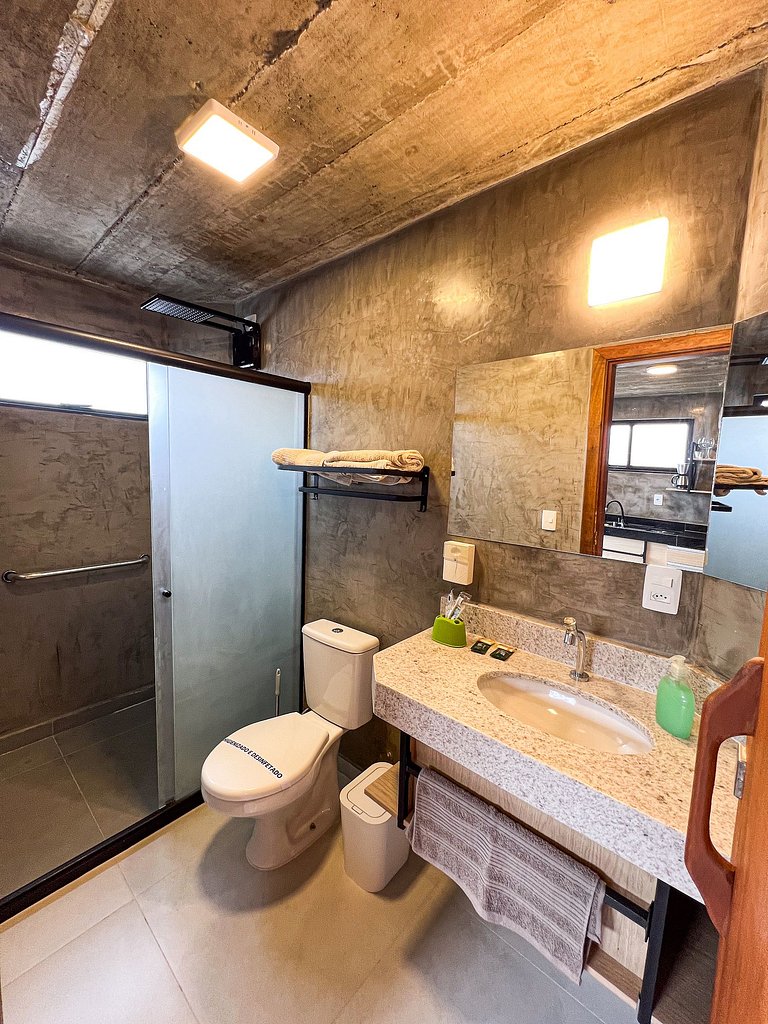 Flat Moderno com Mezanino - 301 Villa Noah