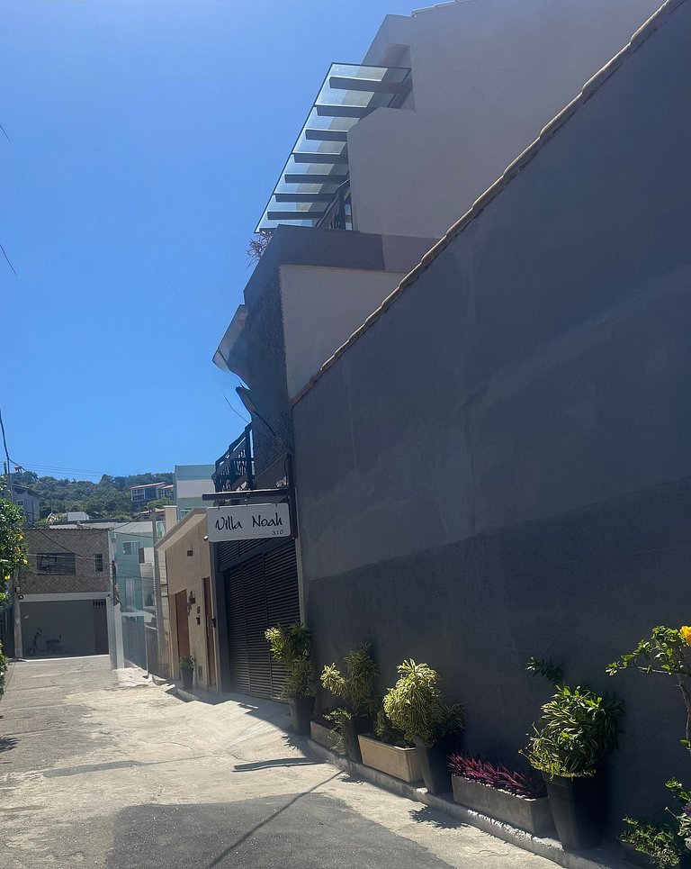 Flat moderno próximo à praia - 202 Villa Noah