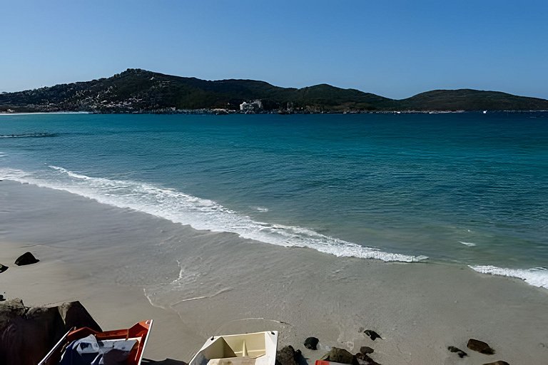 Flat novo · Canto da Canoa Suítes, Amor e Mar: Pés na areia.
